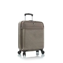 Heys Charge-a-Weigh 2.0 21" Spinner Carry On Luggage (Tan)