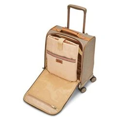 Hartmann Herringbone Deluxe Underseat Carry On Spinner, Terracotta -Luggage Factory Store 417E0OGeOML