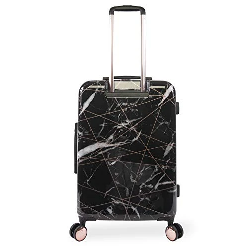 Juicy Couture Women's Vivian 3 Piece Hardside Spinner Luggage Set, Black Marble Web, One Size 8 Juicy Couture Women's Vivian 3 Piece Hardside Spinner Luggage Set, Black Marble Web, One Size - Image 6