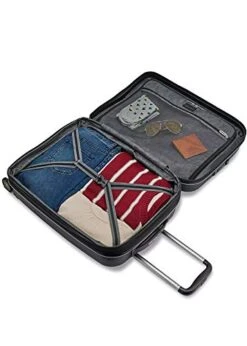 American Tourister On-Board Hardside Carry-On Red -Luggage Factory Store 417Nb3u3FyL