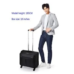 ZH Carry-On Luggage Business Travel Wheeled Rolling Laptop PC Tablet Computer Trolley Backpack, Suitcase Hand Luggage Cabin Approved Bag Lightweight For Trave Men Women 14 ZH Carry-On Luggage Business Travel Wheeled Rolling Laptop PC Tablet Computer Trolley Backpack, Suitcase Hand Luggage Cabin Approved Bag Lightweight For Trave Men Women -Luggage Factory Store 417ParewaLL