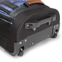 ORIGINAL PENGUIN Luggage 21" Rolling Duffel Bag, Blue Palm Tree, One Size -Luggage Factory Store 417qB45XIAL