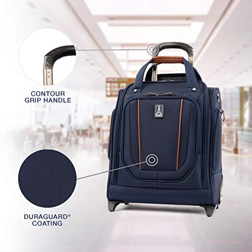 Travelpro Crew Versapack Rolling Underseat Carry-on, Patriot Blue 4 Travelpro Crew Versapack Rolling Underseat Carry-on, Patriot Blue - Image 2