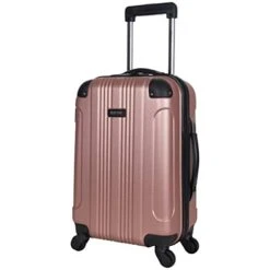 Kenneth Cole Reaction Out Of Bounds 2-Piece Hardside 4-Wheel Spinner Luggage Set: 20" Carry-On & 28" Checked Suitcase, Rose Gold -Luggage Factory Store 418fR4Bd6mL