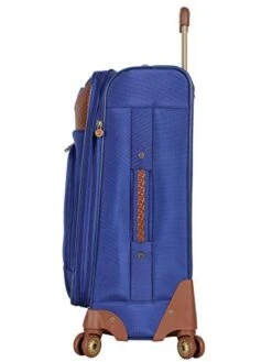 Caribbean Joe Castaway Designer Luggage - 4 Piece Softside Expandable Lightweight Spinner Suitcases- Travel Set Includes Tote Bag, 20-Inch Carry On, 24 Inch And 28-Inch Suitcases (Royal Blue) -Luggage Factory Store 41B8MbZ gnL