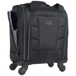 Kenneth Cole Reaction 18" Lightweight Multi-Pocket Anti-Theft RFID 14.1" Laptop & Tablet Underseater Carry-On With USB Charging Port, Black 24 Kenneth Cole Reaction 18" Lightweight Multi-Pocket Anti-Theft RFID 14.1" Laptop & Tablet Underseater Carry-On With USB Charging Port, Black -Luggage Factory Store 41BOnKVuqpL