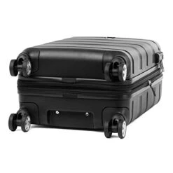 Travelpro Runway 2 Piece Luggage Set, Carry-on & Convertible Medium To Large Check-in Hardside Expandable Luggage, 8 Spinner Wheels, TSA Lock, Hardshell  Suitcase, Black -Luggage Factory Store 41BvAdSzppL