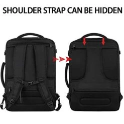 Travel Backpack, 40L Flight Approved Carry On Backpack For Men & Women, Vancropak Expandable Large Luggage Backpack Daypack Water Resistant Lightweight Business Weekender Bag, Black 13 Travel Backpack, 40L Flight Approved Carry On Backpack For Men & Women, Vancropak Expandable Large Luggage Backpack Daypack Water Resistant Lightweight Business Weekender Bag, Black -Luggage Factory Store 41EiI69pi2L