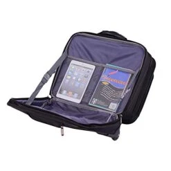 AirTraveler Rolling Briefcase Rolling Laptop Bag Computer Case With Wheels Spinner Mobile Office Carry On Luggage For 14.1in 15.6in Business Notebook For Women Men 12 AirTraveler Rolling Briefcase Rolling Laptop Bag Computer Case With Wheels Spinner Mobile Office Carry On Luggage For 14.1in 15.6in Business Notebook For Women Men -Luggage Factory Store 41F9maDA vL