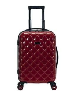 Rockland Quilt Hardside Expandable Spinner Wheel Luggage Set, Red, 3-Piece (20/24/28) 15 Rockland Quilt Hardside Expandable Spinner Wheel Luggage Set, Red, 3-Piece (20/24/28) -Luggage Factory Store 41FhgJq7qjL