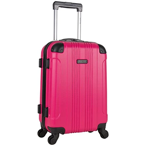 KENNETH COLE REACTION Out Of Bounds Luggage Collection Lightweight Durable Hardside 4-Wheel Spinner Travel Suitcase Bags, Magenta, 20-Inch Carry On 3 KENNETH COLE REACTION Out Of Bounds Luggage Collection Lightweight Durable Hardside 4-Wheel Spinner Travel Suitcase Bags, Magenta, 20-Inch Carry On