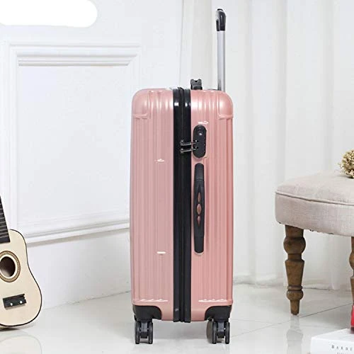 New Hot Suitcase Carry-Ons Women Travel Spinner Rolling Luggage On Wheels,Black,22 9 New Hot Suitcase Carry-Ons Women Travel Spinner Rolling Luggage On Wheels,Black,22 - Image 7