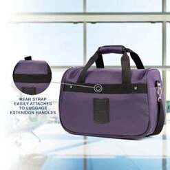 Travelpro Maxlite 5-Lightweight Underseat Carry-On Travel Tote Bag, Imperial Purple, 18-Inch -Luggage Factory Store 41HOWcWksJL