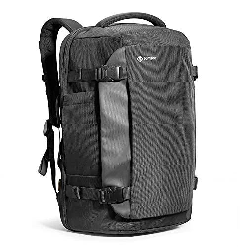 Tomtoc Travel Backpack 40L, TSA Friendly Flight Approved Carry-on Luggage Hand Backpack, Water-resistant Lightweight Business Rucksack, Durable Large Weekender Bag Daypack Fits 17.3 Inch Laptop 3 Tomtoc Travel Backpack 40L, TSA Friendly Flight Approved Carry-on Luggage Hand Backpack, Water-resistant Lightweight Business Rucksack, Durable Large Weekender Bag Daypack Fits 17.3 Inch Laptop