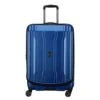 DELSEY Paris 40207982002 Cruise Lite Hardside 2.0 Expandable Luggage, Spinner Wheels, Blue, Checked-Medium 25 Inch -Luggage Factory Store 41IeHlJp79L