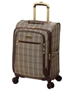 London Fog Brentwood II 4 Piece Set (with Under The Seat Bag), Cappuccino -Luggage Factory Store 41NQWq4rNAL