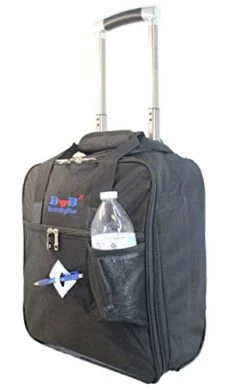New BoardingBlue Allegiant Air Rolling Free Personal Item Under Seat (Black) -Luggage Factory Store 41ODSHN4WfL