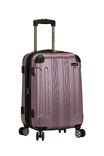Rockland London Hardside Spinner Wheel Luggage, Pink, Carry-On 20-Inch 3 Rockland London Hardside Spinner Wheel Luggage, Pink, Carry-On 20-Inch