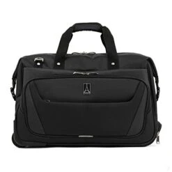 Travelpro Luggage Maxlite 5 20" Lightweight Carry-on Rolling Duffel Suitcase, Black, One Size