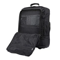 Cabin Max️ - Quebec Hybrid Rolling Backpack With Wheels - Carry On Luggage 22x14x9 Zip Out Backpack Straps - Perfect For Most Major American Airlines (Black) 13 Cabin Max️ - Quebec Hybrid Rolling Backpack With Wheels - Carry On Luggage 22x14x9 Zip Out Backpack Straps - Perfect For Most Major American Airlines (Black) -Luggage Factory Store 41Qow8ks3HL