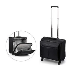 ZH Carry-On Luggage Business Travel Wheeled Rolling Laptop PC Tablet Computer Trolley Backpack, Suitcase Hand Luggage Cabin Approved Bag Lightweight For Trave Men Women 13 ZH Carry-On Luggage Business Travel Wheeled Rolling Laptop PC Tablet Computer Trolley Backpack, Suitcase Hand Luggage Cabin Approved Bag Lightweight For Trave Men Women -Luggage Factory Store 41Qt8bkSoKL