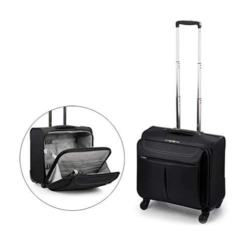 ZH Carry-On Luggage Business Travel Wheeled Rolling Laptop PC Tablet Computer Trolley Backpack, Suitcase Hand Luggage Cabin Approved Bag Lightweight For Trave Men Women 5 ZH Carry-On Luggage Business Travel Wheeled Rolling Laptop PC Tablet Computer Trolley Backpack, Suitcase Hand Luggage Cabin Approved Bag Lightweight For Trave Men Women - Image 3