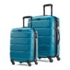 Samsonite Omni PC Hardside Expandable Luggage With Spinner Wheels, Carribbean Blue, 2-Piece Set (20/24)