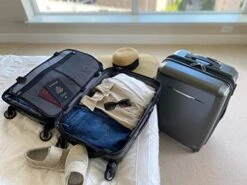 Samsonite Winfield 3 DLX Hardside Expandable Luggage With Spinners, Graphite Grey, 2-Piece Set (20/25) -Luggage Factory Store 41SVehaM7HL