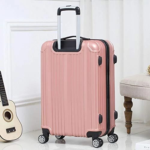 New Hot Suitcase Carry-Ons Women Travel Spinner Rolling Luggage On Wheels,Black,22 7 New Hot Suitcase Carry-Ons Women Travel Spinner Rolling Luggage On Wheels,Black,22 - Image 5