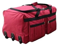 Gothamite 36-inch Rolling Duffle Bag With Wheels | Luggage Bag | Hockey Bag | XL Duffle Bag With Rollers | Heavy Duty 1200D Polyester (Fuchsia) 10 Gothamite 36-inch Rolling Duffle Bag With Wheels | Luggage Bag | Hockey Bag | XL Duffle Bag With Rollers | Heavy Duty 1200D Polyester (Fuchsia) -Luggage Factory Store 41UNrDA95 L