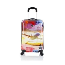 Heys America Cruise Carry On 21" Spinner Suitcase (Patterned-Multi)