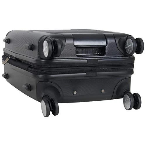 Ben Sherman Norwich Luggage Collection Lightweight Hardside Pet Expandable 8-Wheel Spinner Travel Suitcase Bag, Midnight Black, 2-Piece Set (20"/24") 5 Ben Sherman Norwich Luggage Collection Lightweight Hardside Pet Expandable 8-Wheel Spinner Travel Suitcase Bag, Midnight Black, 2-Piece Set (20"/24") - Image 3