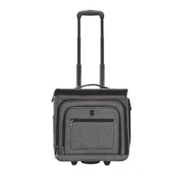Travelers Club Luggage 16" Top Expandable Rolling Underseater W/USB Port, Dark Gray Suitcase, 34 Travelers Club Luggage 16" Top Expandable Rolling Underseater W/USB Port, Dark Gray Suitcase, -Luggage Factory Store 41XxJegdTrL