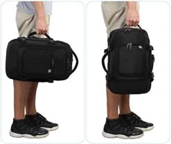 17in Airline Approved Travelling Shoulder Bag Carry On Overnight Underseat 18L 12 17in Airline Approved Travelling Shoulder Bag Carry On Overnight Underseat 18L -Luggage Factory Store 41YIa0rO2YL