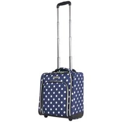 Heritage Travelware Albany Park 16" 600d Polka Dot Polyester 2-Wheel Underseater Carry-on 21 Heritage Travelware Albany Park 16" 600d Polka Dot Polyester 2-Wheel Underseater Carry-on -Luggage Factory Store 41YvElOd8IL
