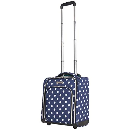 Heritage Travelware Albany Park 16" 600d Polka Dot Polyester 2-Wheel Underseater Carry-on 10 Heritage Travelware Albany Park 16" 600d Polka Dot Polyester 2-Wheel Underseater Carry-on - Image 8