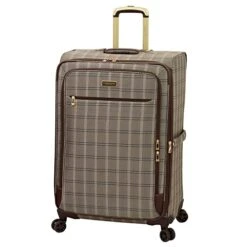 London Fog Brentwood II 4 Piece Set (with Under The Seat Bag), Cappuccino -Luggage Factory Store 41aHXJGHfsL