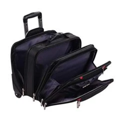 AirTraveler Rolling Briefcase Rolling Laptop Bag Computer Case With Wheels Spinner Mobile Office Carry On Luggage For 14.1in 15.6in Business Notebook For Women Men 14 AirTraveler Rolling Briefcase Rolling Laptop Bag Computer Case With Wheels Spinner Mobile Office Carry On Luggage For 14.1in 15.6in Business Notebook For Women Men -Luggage Factory Store 41bRfNKgElL