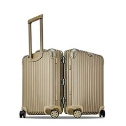 Rimowa Topas Titanium Carry On Luggage IATA 21" Inch Multiwheel 32L Suitcase - Champagne 8 Rimowa Topas Titanium Carry On Luggage IATA 21" Inch Multiwheel 32L Suitcase - Champagne -Luggage Factory Store 41c689eqmvL