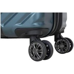 Kenneth Cole Reaction Women's Madison Square Hardside Chevron Expandable Luggage, Emerald, 2-Piece Set (20" & 28") 15 Kenneth Cole Reaction Women's Madison Square Hardside Chevron Expandable Luggage, Emerald, 2-Piece Set (20" & 28") -Luggage Factory Store 41cD5x23rJL