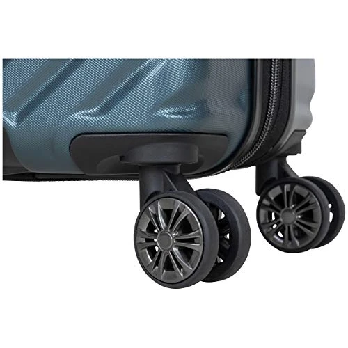 Kenneth Cole Reaction Women's Madison Square Hardside Chevron Expandable Luggage, Emerald, 2-Piece Set (20" & 28") 6 Kenneth Cole Reaction Women's Madison Square Hardside Chevron Expandable Luggage, Emerald, 2-Piece Set (20" & 28") - Image 4