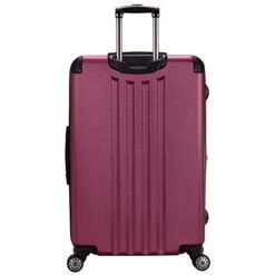 Kenneth Cole Reaction Reverb Hardside 8-Wheel 3-Piece Spinner Luggage Set: 20" Carry-on, 25", 29", Raspberry -Luggage Factory Store 41cvz6KCCdL