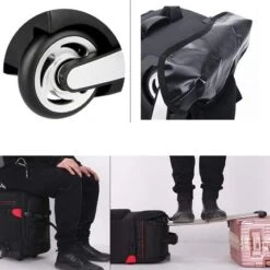 Convenient Photography Rolling Luggage Digital Shoulder Suitcase With Wheels Men Camera Cabin Trolley Travel Bags (Color : Small) -Luggage Factory Store 41czrUsnHIL