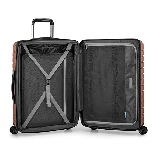 Traveler's Choice Archer Polycarbonate Hardside Spinner Luggage, Orange, 3-Piece Set 9 Traveler's Choice Archer Polycarbonate Hardside Spinner Luggage, Orange, 3-Piece Set - Image 7