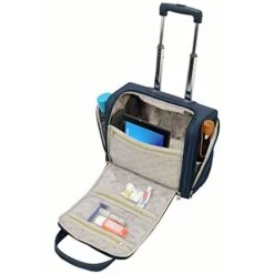 London Fog Knightsbridge II 15" 2-Wheel Under The Seat Bag, Sapphire 9 London Fog Knightsbridge II 15" 2-Wheel Under The Seat Bag, Sapphire -Luggage Factory Store 41ejYDJir0L