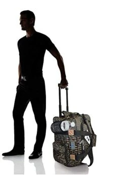 BoardingBlue Rolling Personal Item Under Seat Bag For Alaska, Delta, Wow, Sun Country Airlines -Luggage Factory Store 41gqpFDw6iL