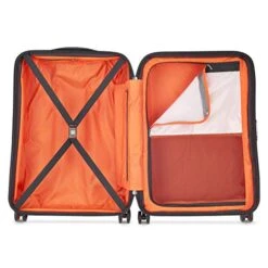 DELSEY Paris Cactus Hardside Luggage With Spinner Wheels, Navy, Checked-Medium 24 Inch -Luggage Factory Store 41iYhwsWLKL a69e8d1d 5bfc 4a36 a1f6 3fb406b07c21