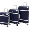 LONDON FOG Vintage Hardside Expandable Spinner Luggage, Midnight Blue, 3-Piece Set 2 LONDON FOG Vintage Hardside Expandable Spinner Luggage, Midnight Blue, 3-Piece Set -Luggage Factory Store 41ilXIuSO L