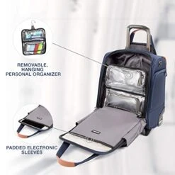 Travelpro Crew Versapack Rolling Underseat Carry-on, Patriot Blue 12 Travelpro Crew Versapack Rolling Underseat Carry-on, Patriot Blue -Luggage Factory Store 41j5nDSjTrL