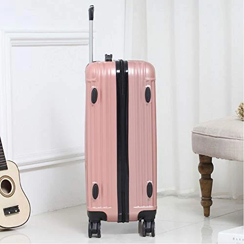 New Hot Suitcase Carry-Ons Women Travel Spinner Rolling Luggage On Wheels,Black,22 6 New Hot Suitcase Carry-Ons Women Travel Spinner Rolling Luggage On Wheels,Black,22 - Image 4
